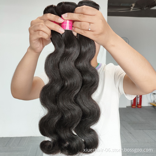 100% Human Hair ,Wholesale Cuticle Aligned Virgin Hair ,Best-Selling Of Grade 10A ,Silky Body Wave Human Hair Bundles